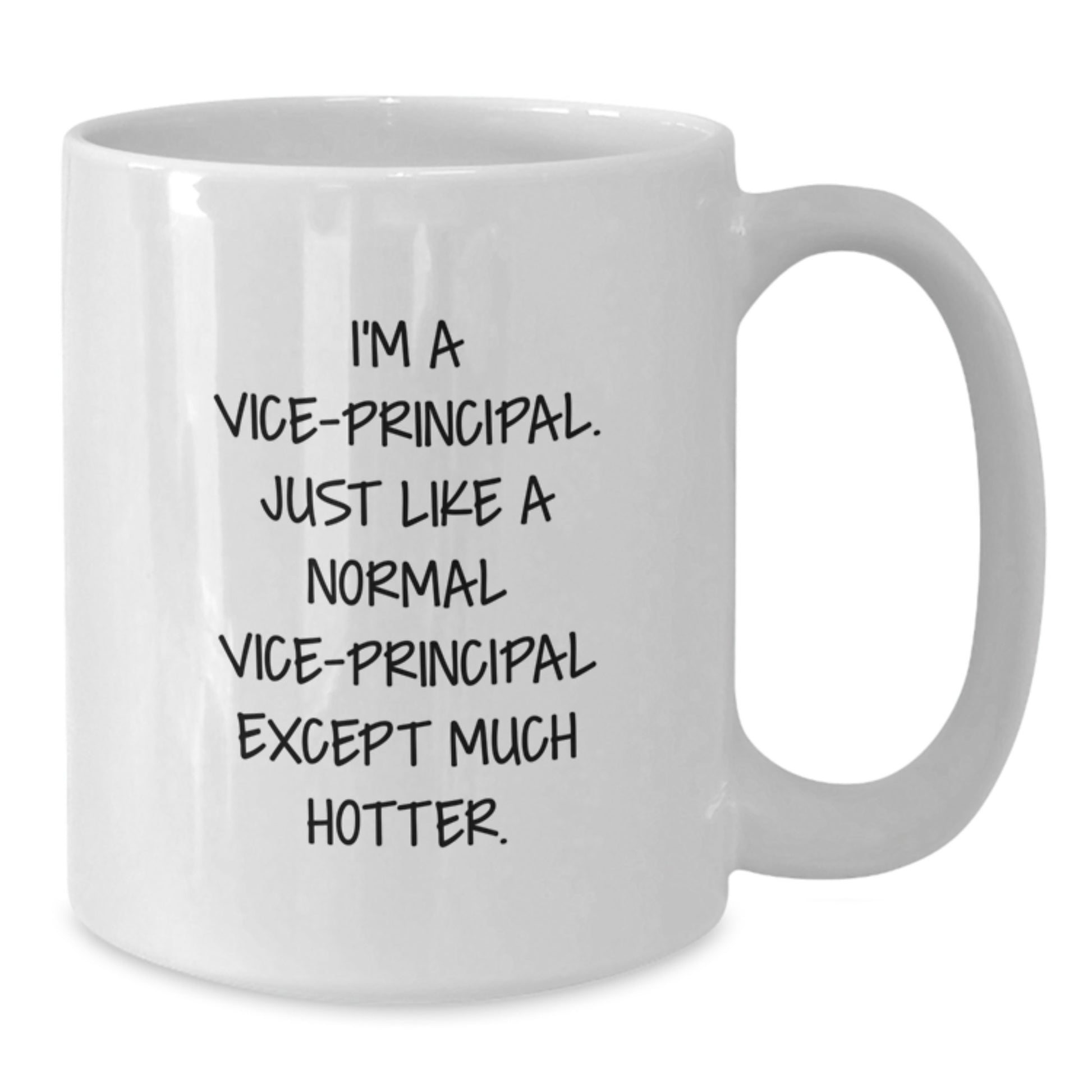 Hilarious Vice-principal White Coffee Mug - Gifts for Vice-principal from Friends, Funny Quote, Unique Father's Day Unique Gifts - Additional