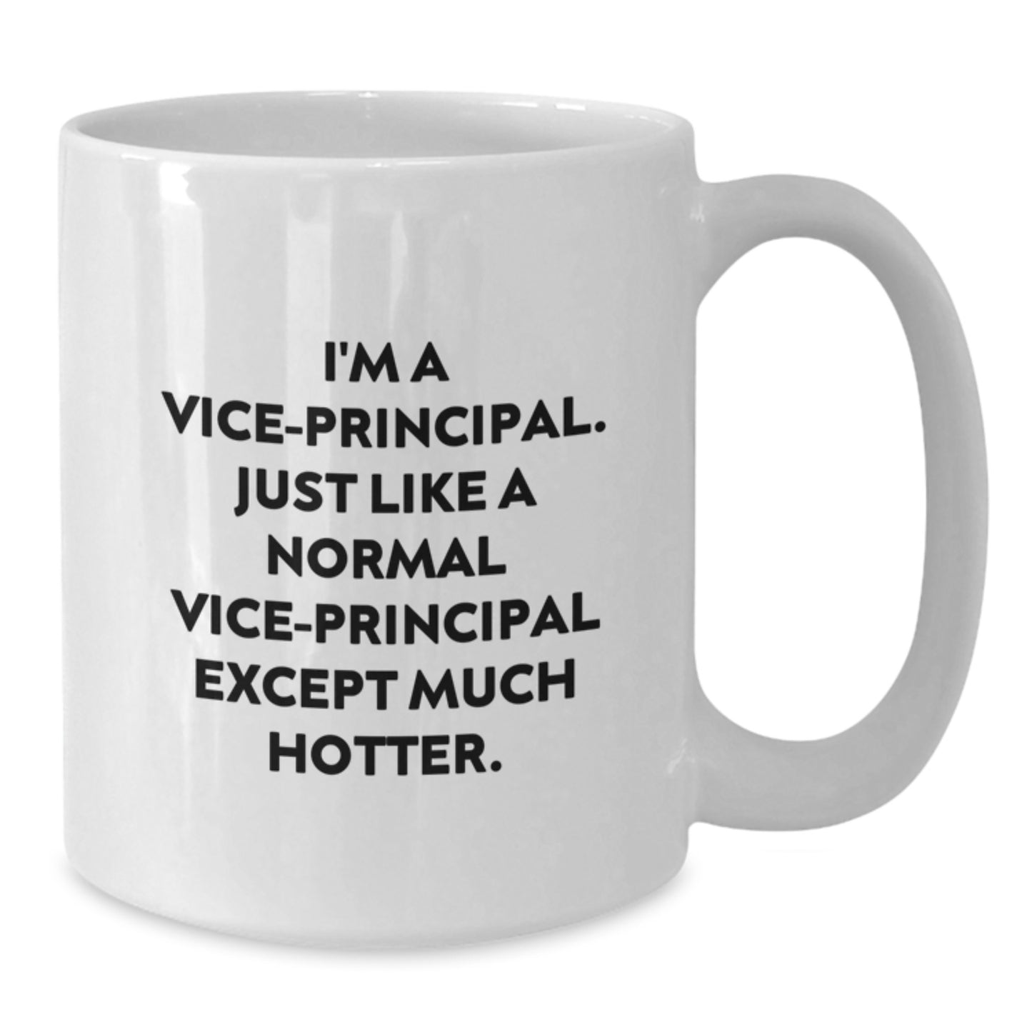 Vice-principal Coffee Lovers Gift, Funny Quote for Vice-principal, Unique White Coffee Mug for Dad, Father's Day Unique Gift Ideas from Family - Additional