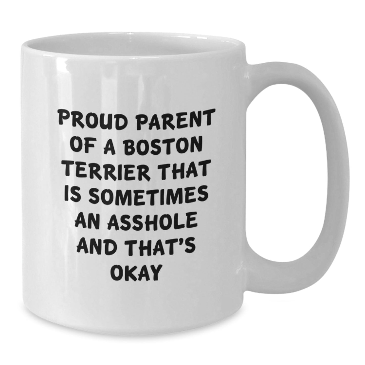 Boston Terrier Coffee Mug Idea for Coworkers Birthday Gift Quirky - Additional