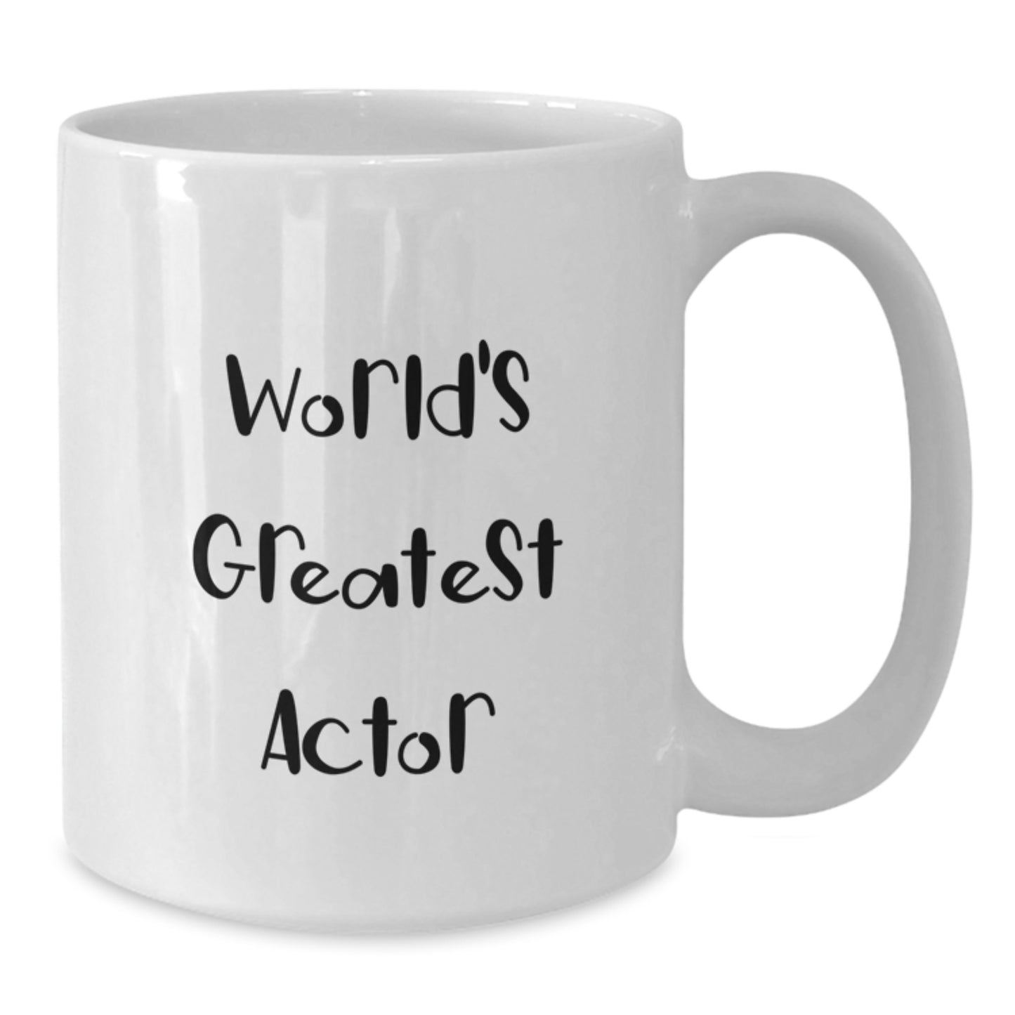 For Him Keepsake Birthday Gift World's Greatest Actor Mug - Additional