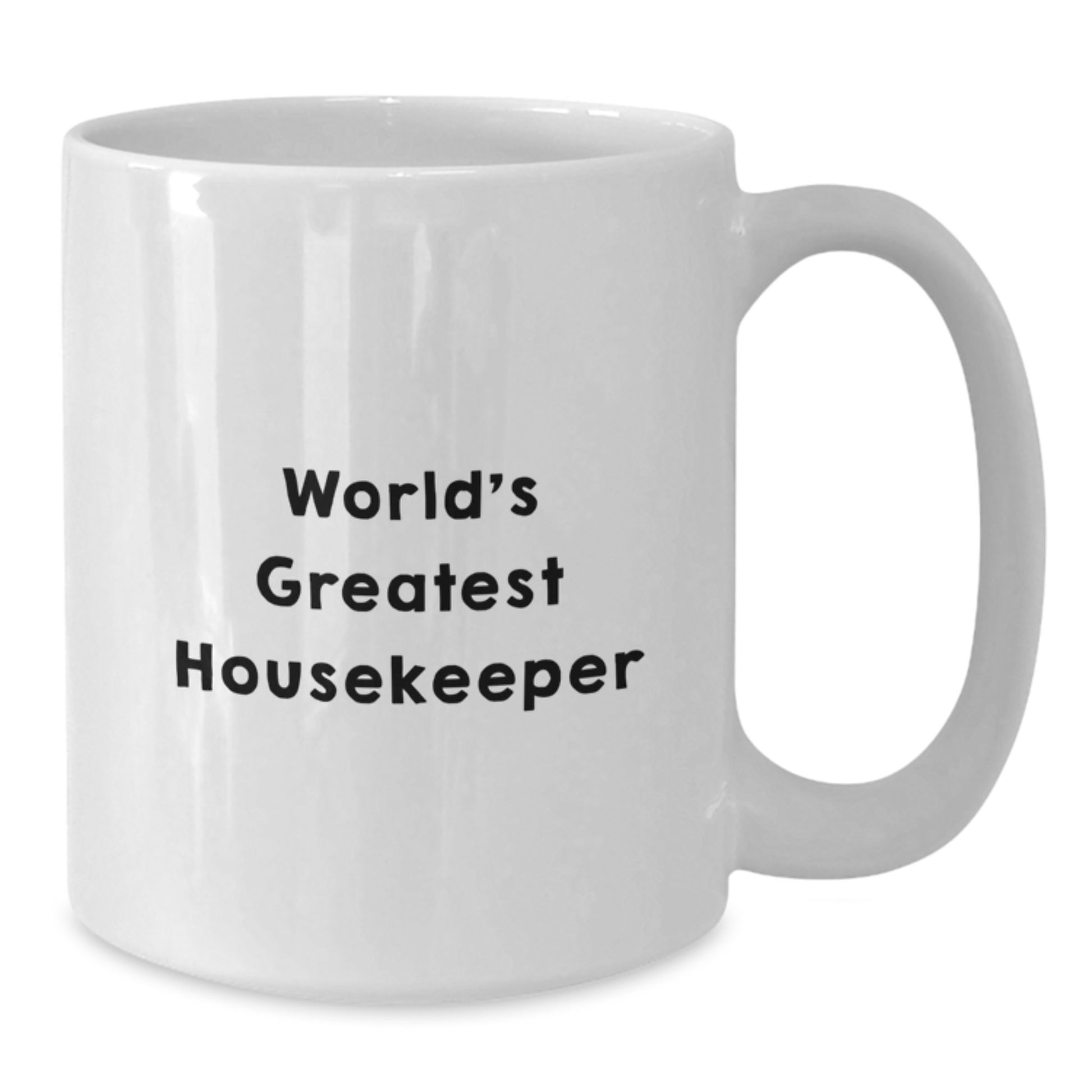 Him Keepsake Birthday Gift World's Greatest Housekeeper Mug - Additional