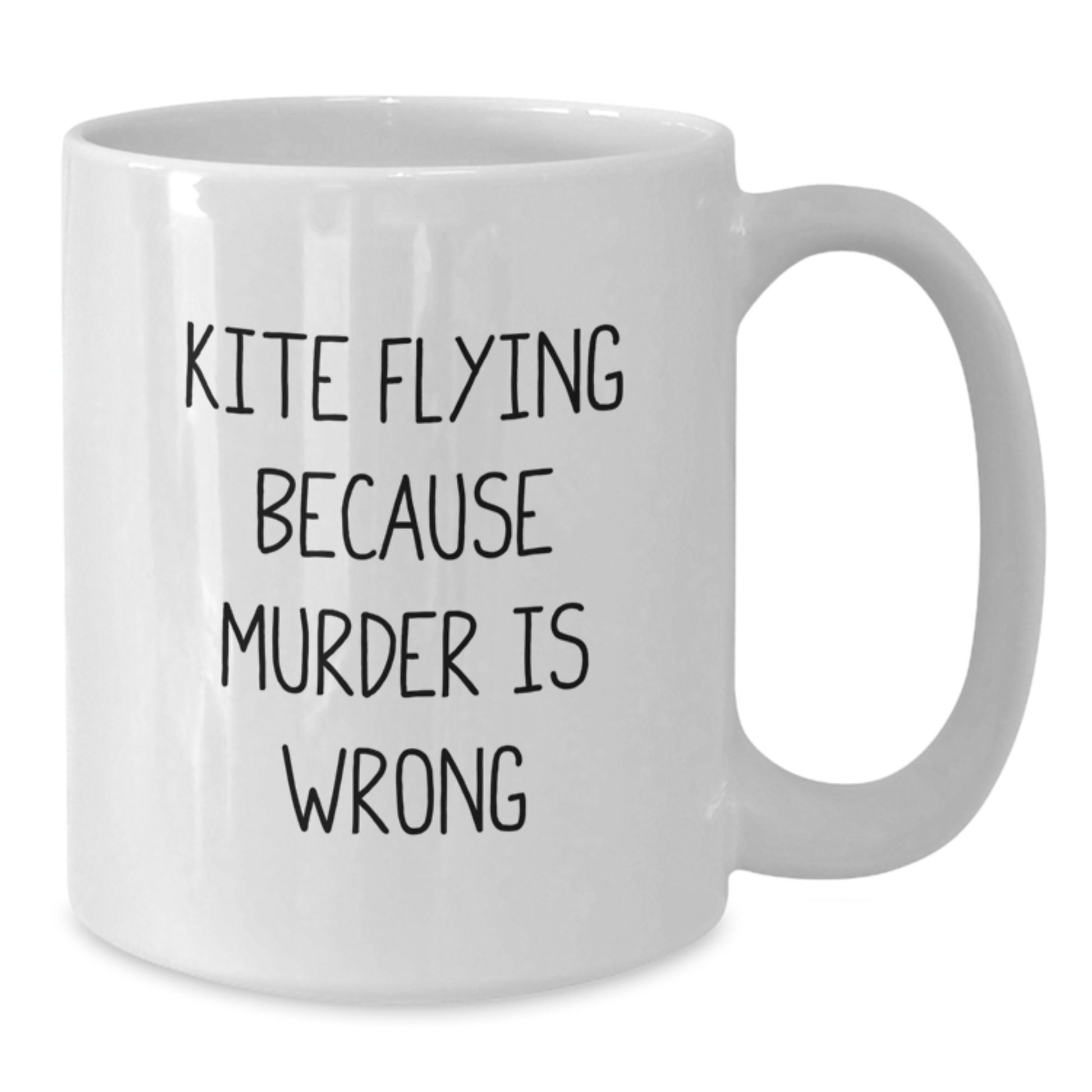 Kite Flying Gifts for Kite Enthusiasts Funny White Coffee Mug from Friends for Graduation Unique Gifts - Additional