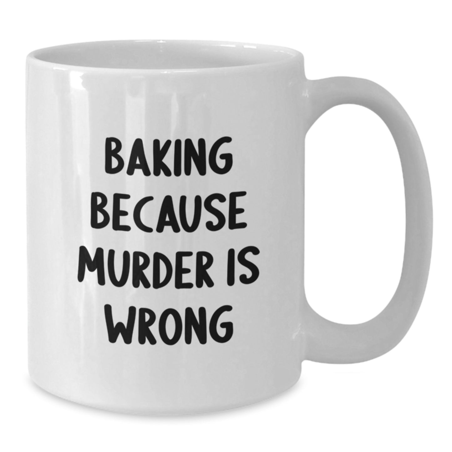 Baking Enthusiast Gifts from Friends - Funny White Coffee Mug - Graduation Unique Baking Mug for Women Men Friends - Additional