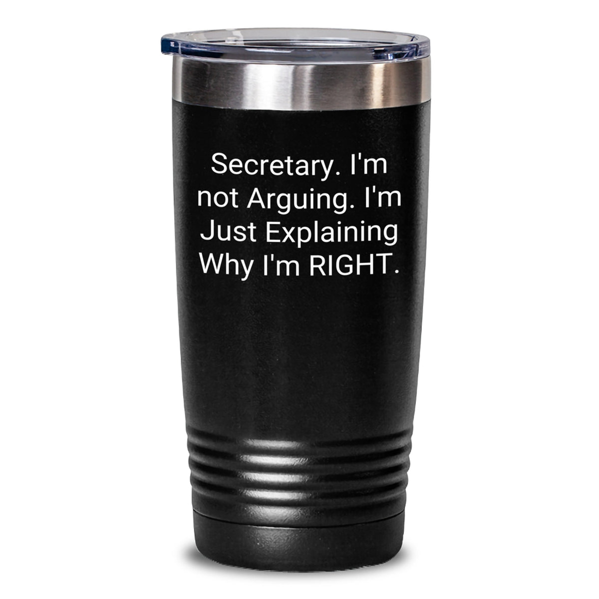 Funny Secretary Tumblers Gifts from Friends to Coworkers Birthday Unique - Main