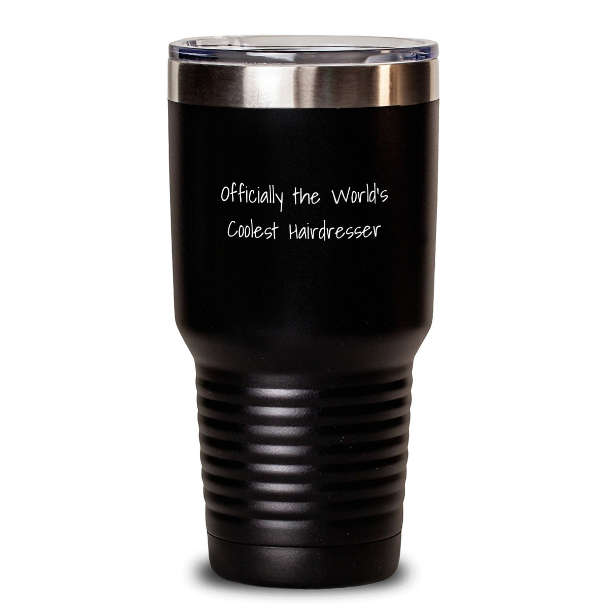 Funny Hairdresser Gifts from Friends - Officially The World's Coolest Hairdresser Tumbler, Valentine's Unique Gifts for Hairdresser - Main