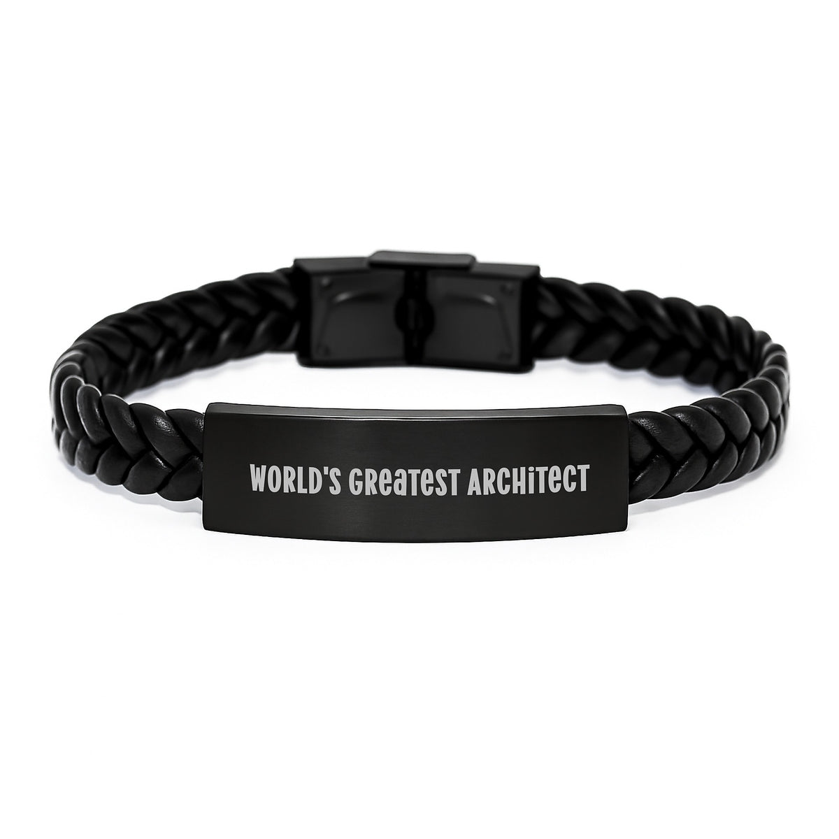 Architect Gift for Him - World's Greatest Architect Keepsake Bracelet - Image 1