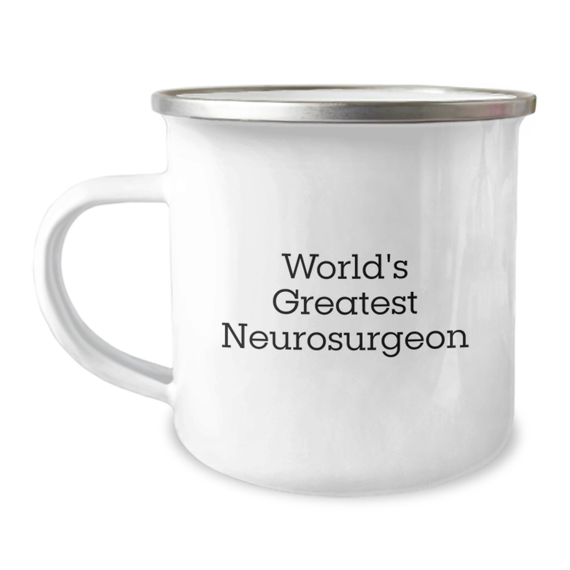 Funny Neurosurgeon Quotes Gifts from Men for Father's Day Unique Camping Mugs - World's Greatest Neurosurgeon - Image 1