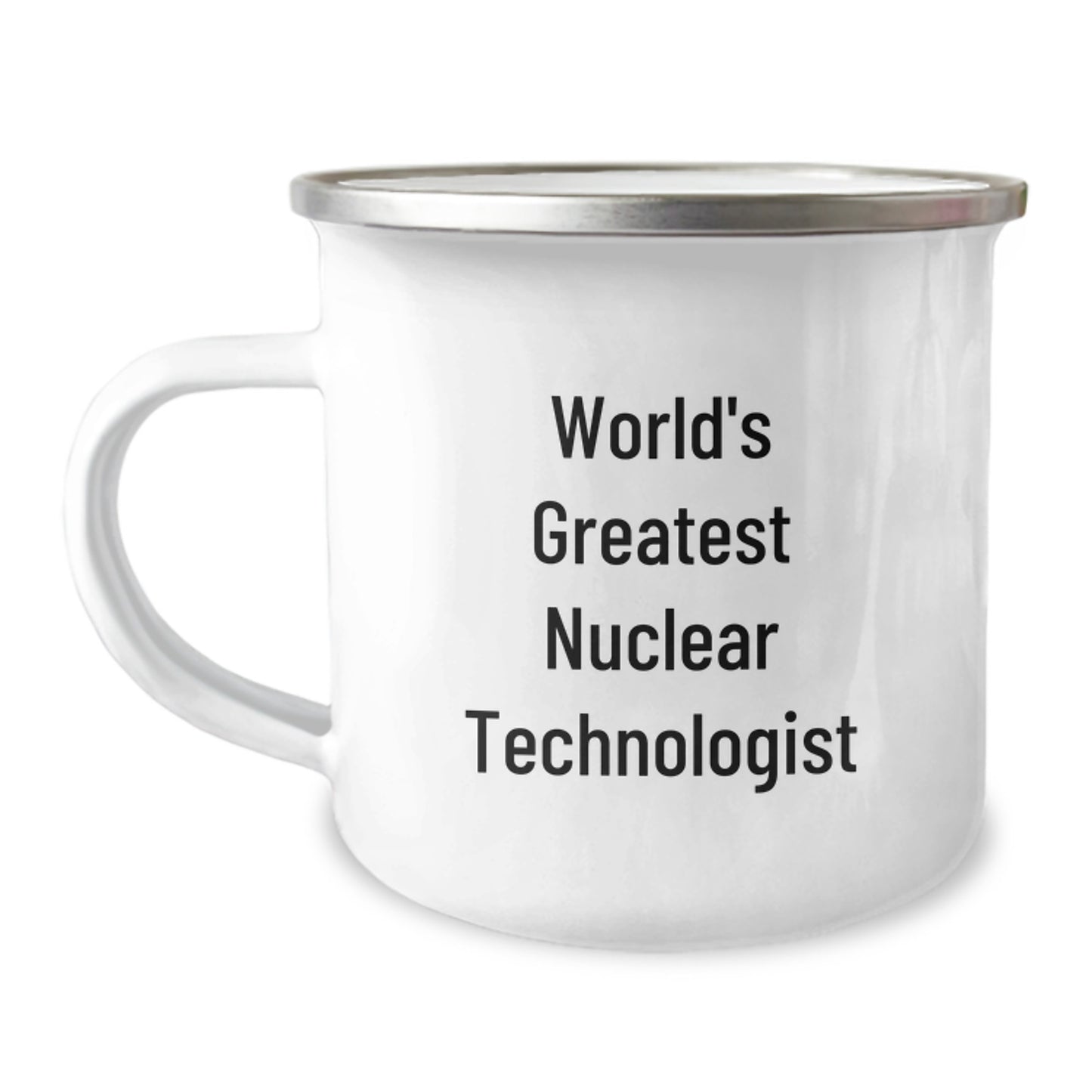 Funny Nuclear Technologist Gifts for Men, World's Greatest, Father's Day Unique Camping Mug, Stainless Steel - Image 1