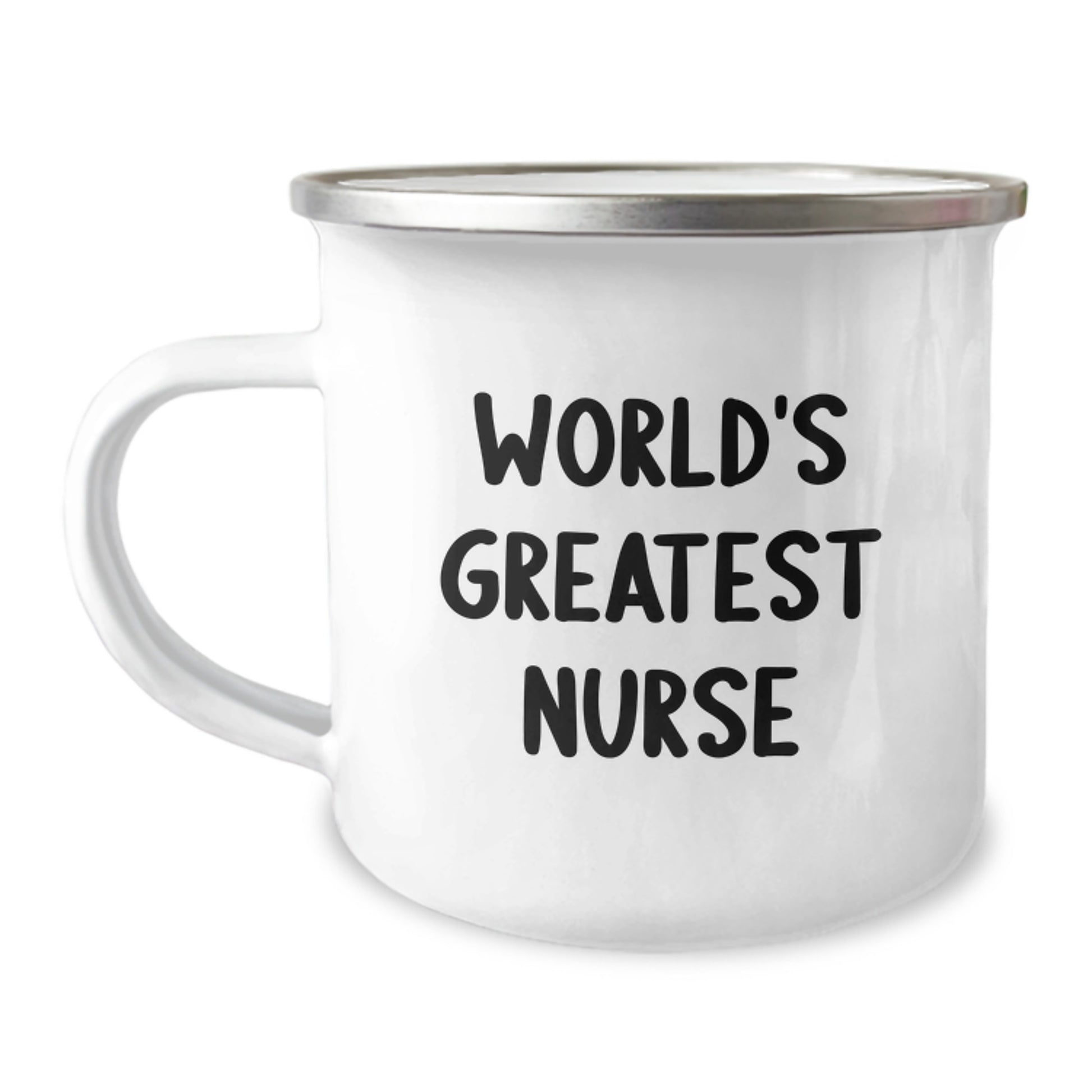 Funny Nurse Gifts from Family, World's Greatest Nurse Camping Mug for Graduation Unique Gifts, Nurse Appreciation Mugs for Women - Image 1