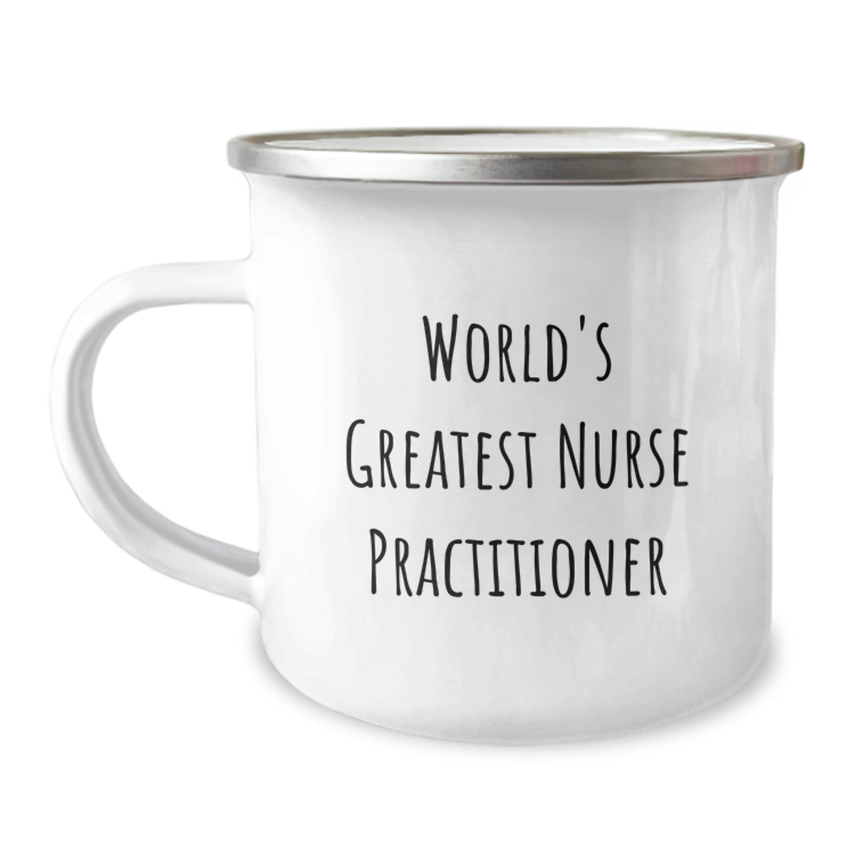 Nurse Practitioner Premium Keepsake Camping Mug for Him Birthday Gift - Image 1