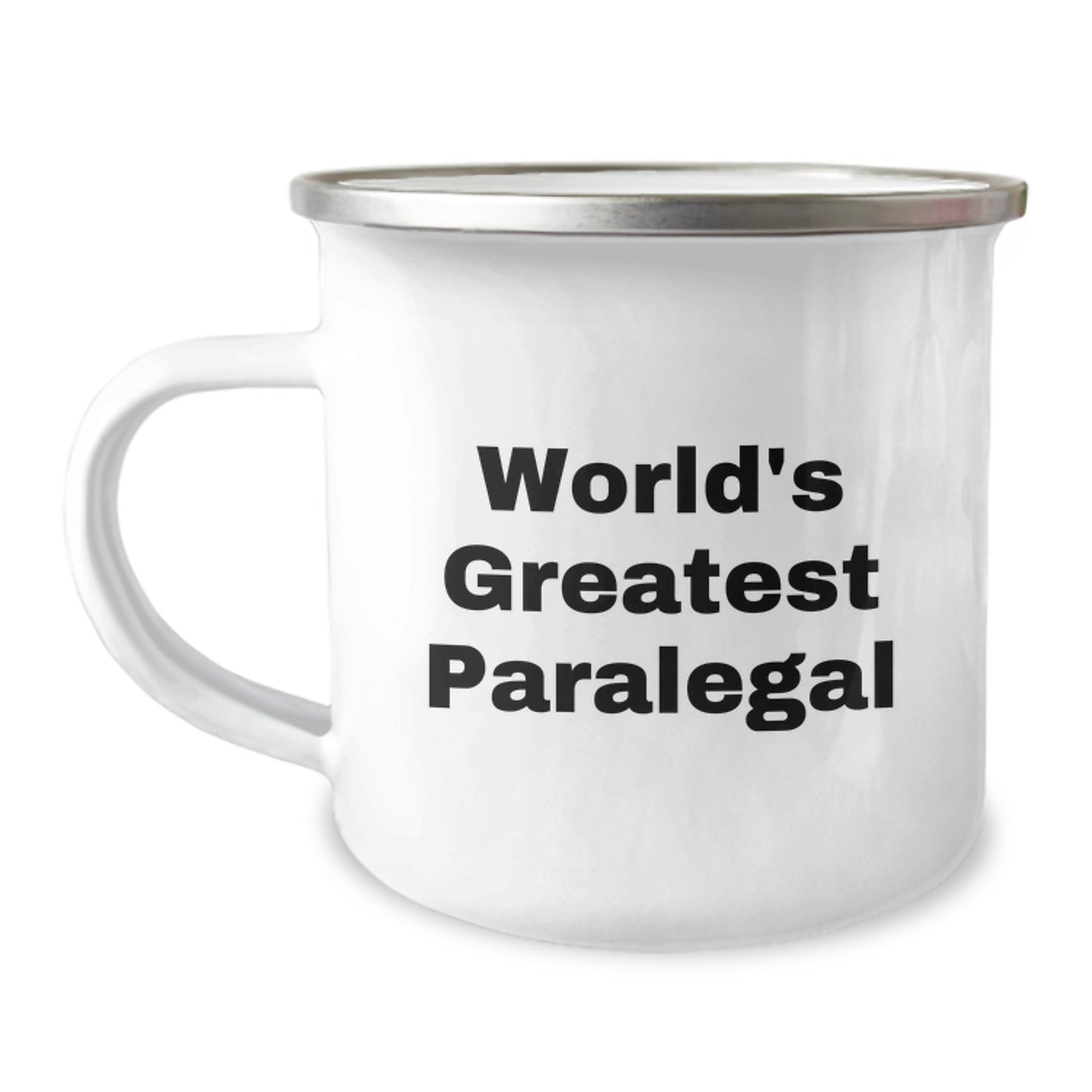 Funny Paralegal Gifts for Her, World's Greatest Mom Paralegal Camping Mug - Unique Mother's Day Unique Gifts from Family, Friend or Coworker - Image 1