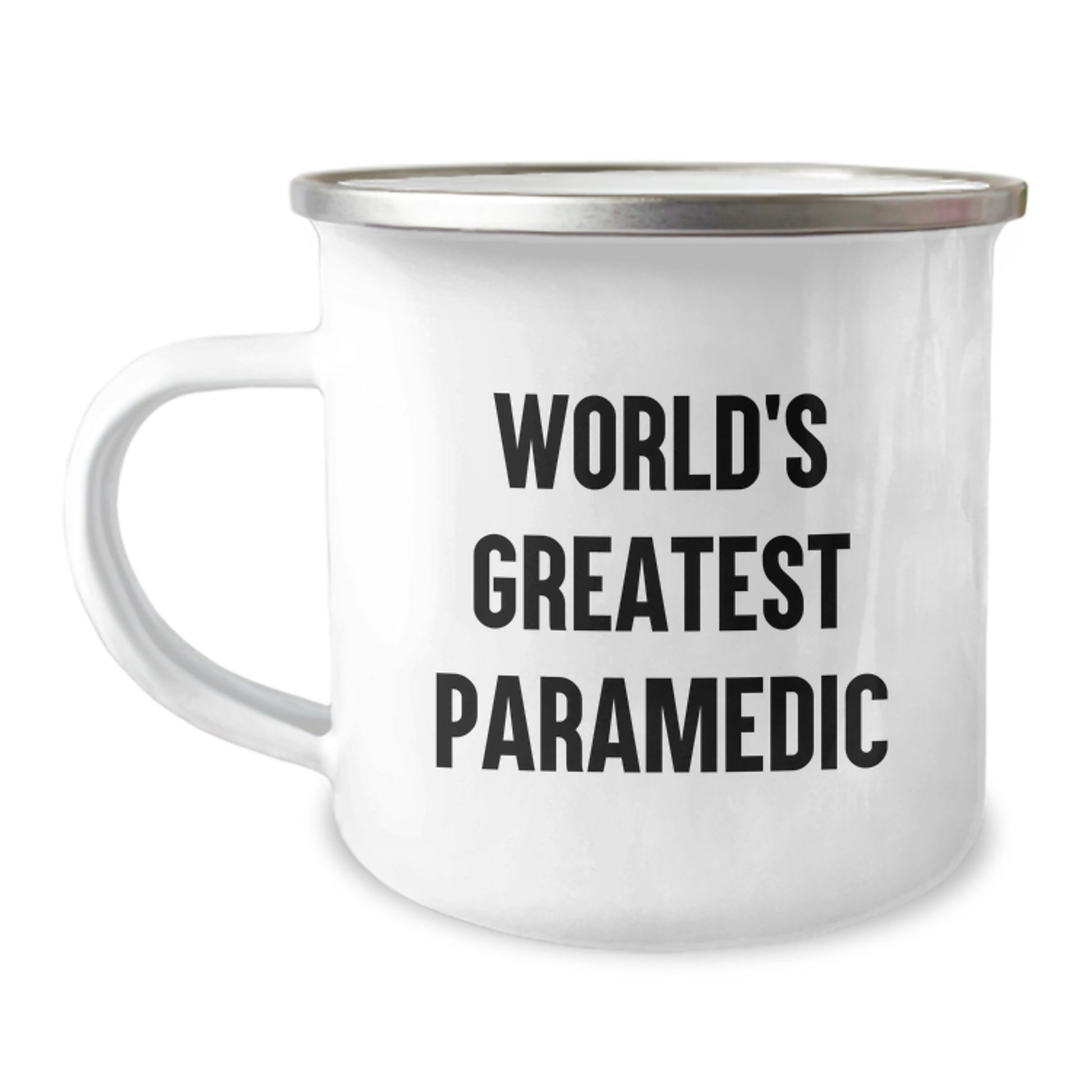 Funny World's Greatest Rescue Worker Gifts from Mom for Rescue Worker Men on Mother's Day Camping Mug - Image 1