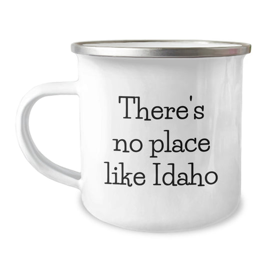Idaho Camping Mug with Funny Quote Gifts for Friends from Men - Graduation Unique Gifts - Image 1