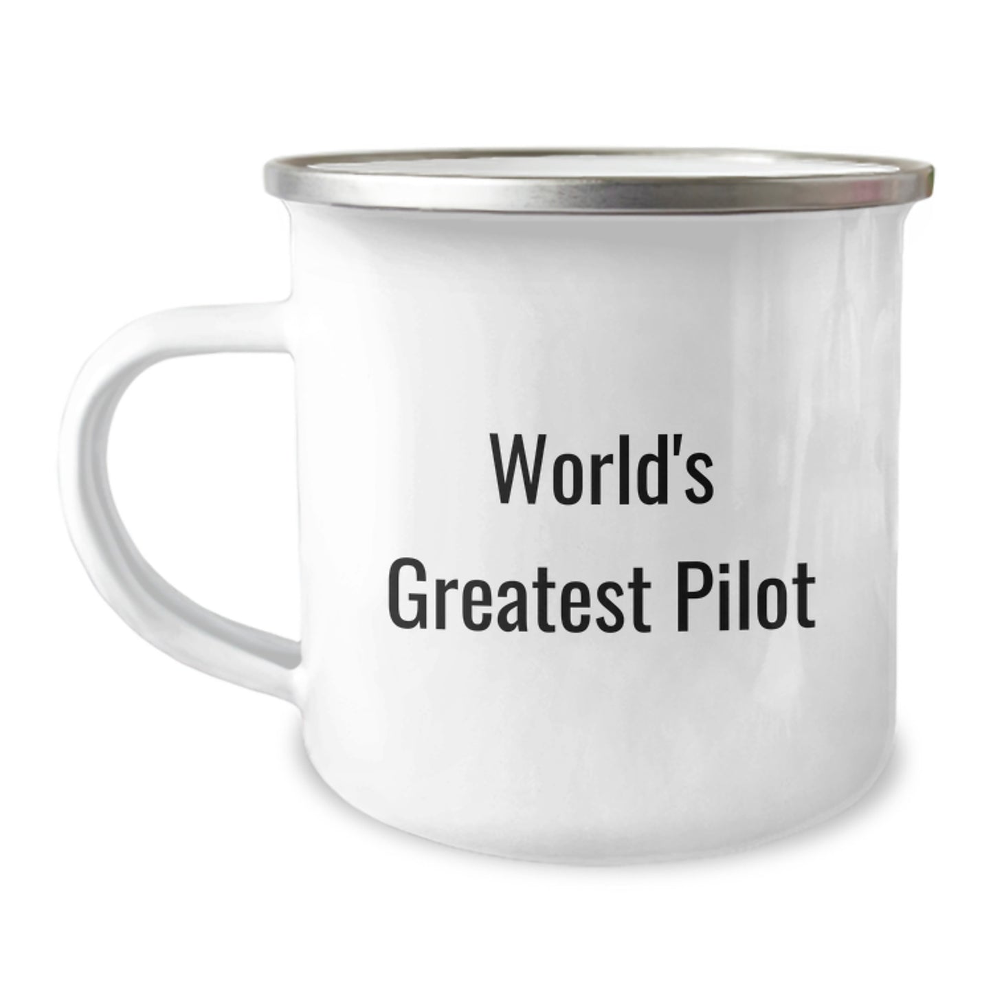 Funny 'World's Greatest Pilot' Pilot Gifts for Men, Unique Camping Mug for Graduation, Gifts from Friends, Fun for Dad, Unique Pilot Coffee Mug - Image 1