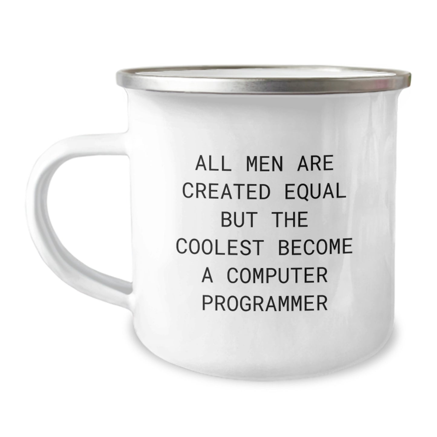 Funny Computer Programmer Gifts for Men - Camping Mug with Inspirational Quote - Gifts from Dad, Husband, or Friend for Father's Day - Image 1