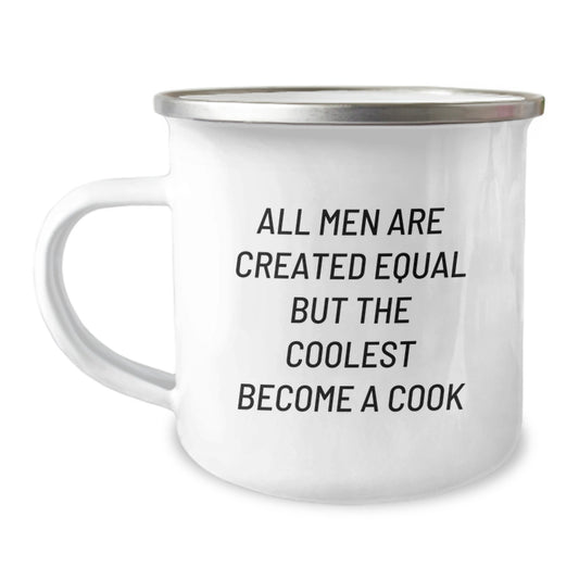 Funny Camping Mug for Dad, Unique Cook Gifts from Men to Father's Day - Image 1