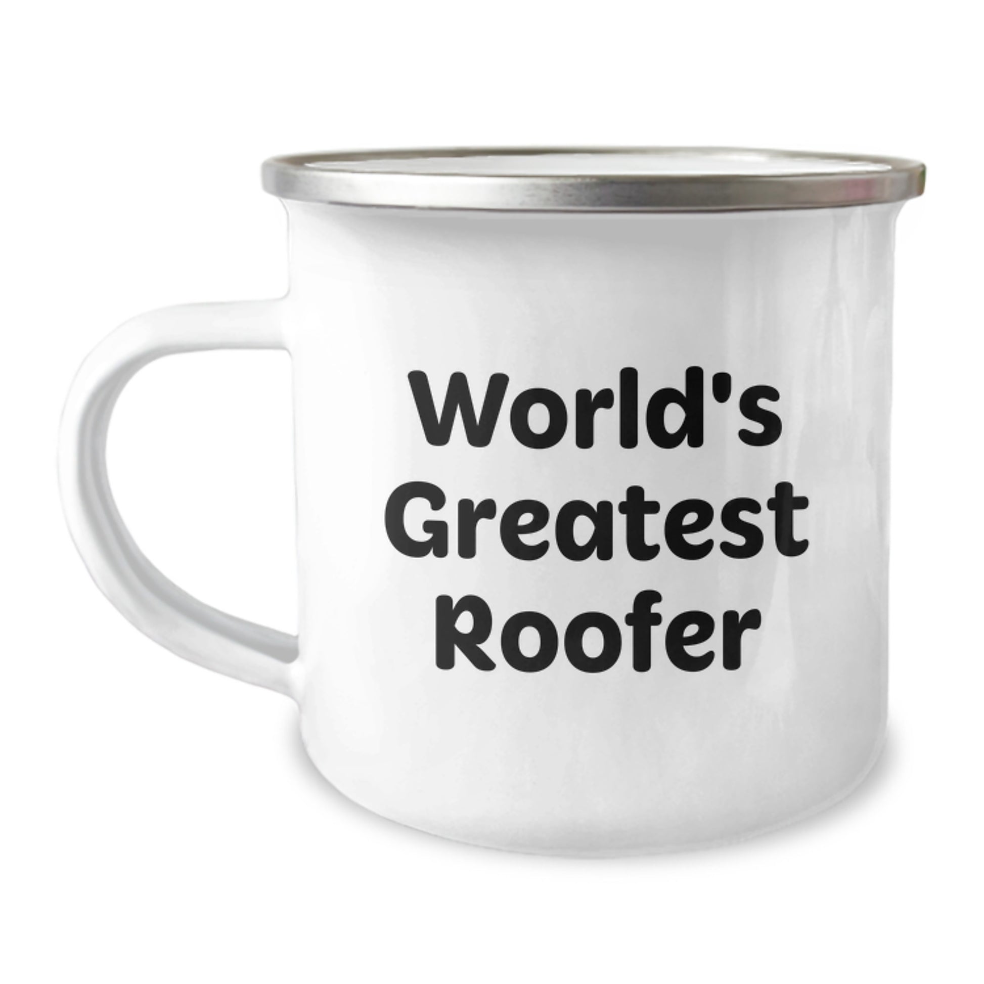 Funny World's Greatest Roofer Gifts for Men Graduation Unique Roofer Camping Mug - Image 1