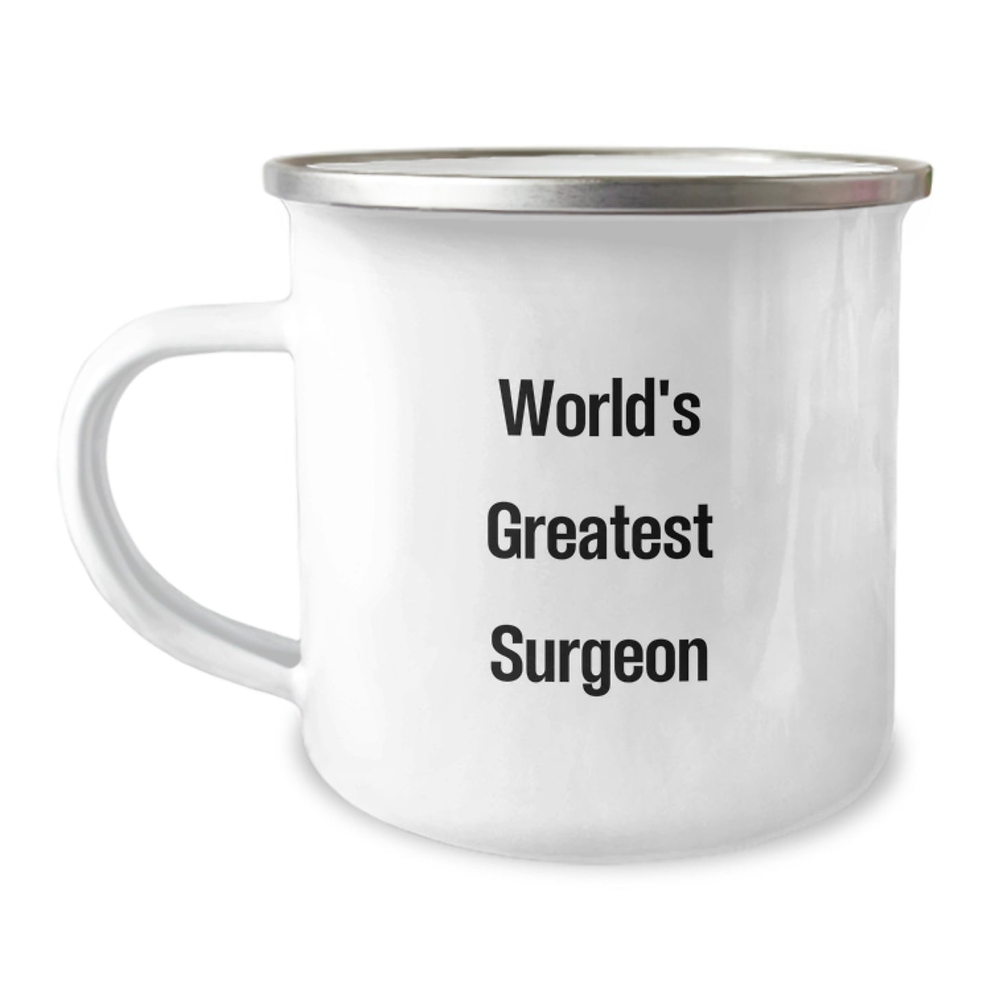Surgeon Keepsake Camping Mug for Him Birthday Gift - Image 1