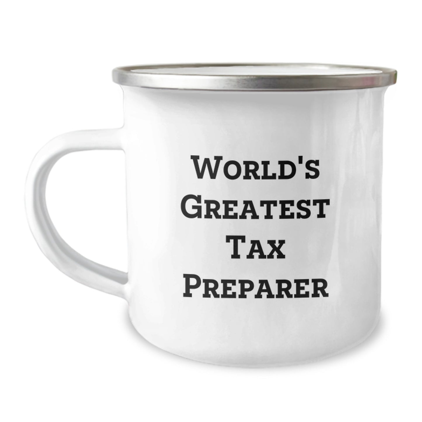 Tax Preparer Keepsake Camping Mug for Him Birthday Gift - Image 1