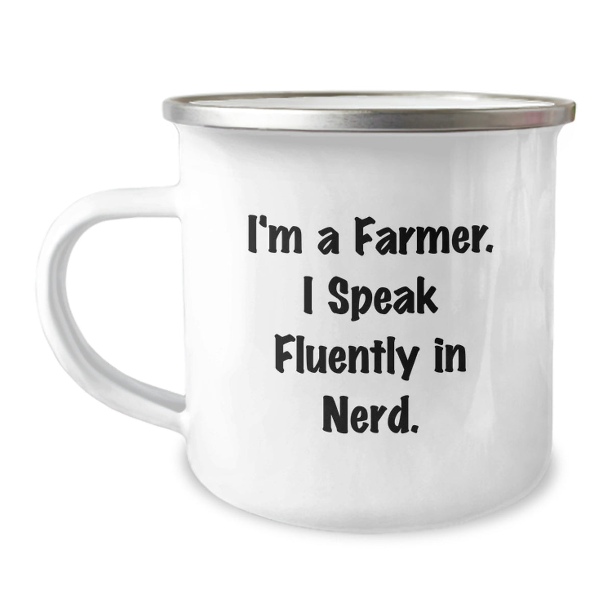 Funny Farming Gifts for Men, Funny Farmer Mug, Camping Mug, Birthday Unique Gifts from Friends to Men, I'm A Farmer. I Speak Fluently In genius. - Image 1