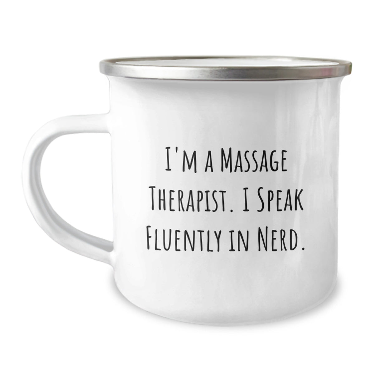 Funny Massage Therapist Gifts from Friends - I'm A Massage Therapist. I Speak Fluently In genius. Birthday Unique Mug for Men Women Family Coworkers - Image 1