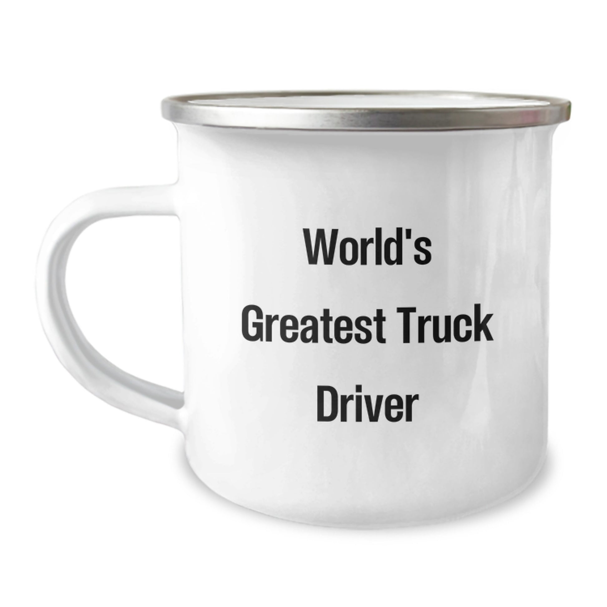 Funny Truck Driver Gifts for Men, World's Greatest Truck Driver, Stainless Steel Camping Mug for Truckers, Unique Father's Day Unique Gifts from Family - Image 1