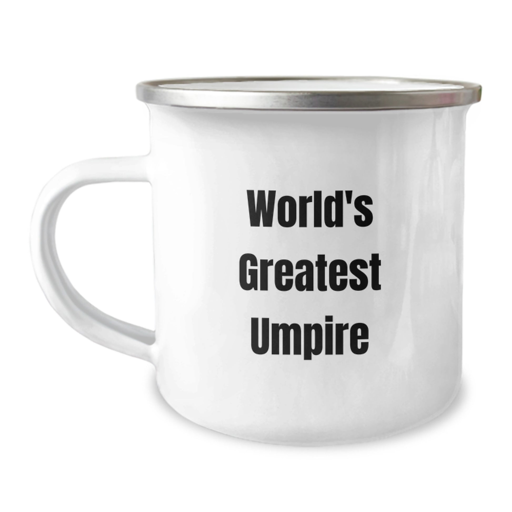 Funny Umpire Gifts for Men, Unique World's Greatest Umpire Camping Mug, Funny Graduation Gifts from Friends - Image 1
