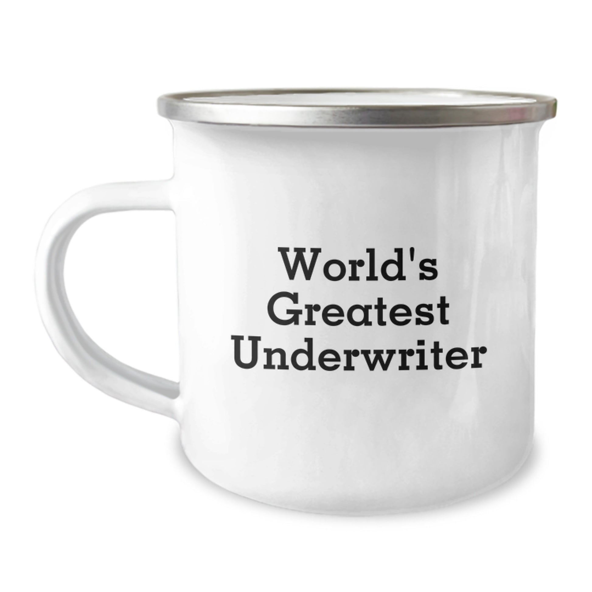 Underwriter World's Greatest Keepsake Camping Mug for Him Birthday Gift - Image 1