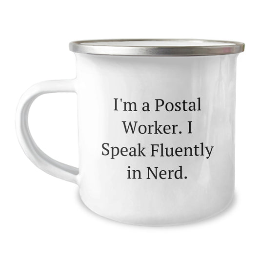 Unique Gifts for Postal Worker Friends, Funny Camping Mug for Men, Women, Coworkers, Family, Graduation Unique Gifts - Image 1
