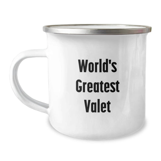 Funny Valet Gifts for Him, Unique World's Greatest Valet Graduation Unique Gifts from Dad to Son - Image 1