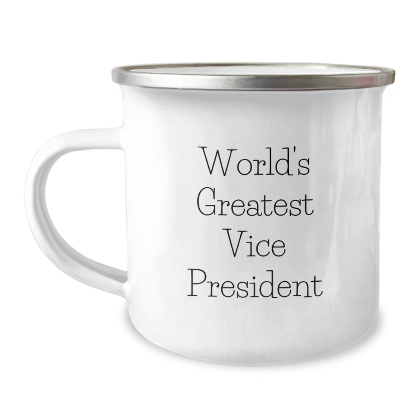 Funny Gift for Vice President World's Greatest Vice President Camping Mug, Unique Gifts for Men Vice President Enthusiasts, Father's Day Unique Gifts from Family - Image 1