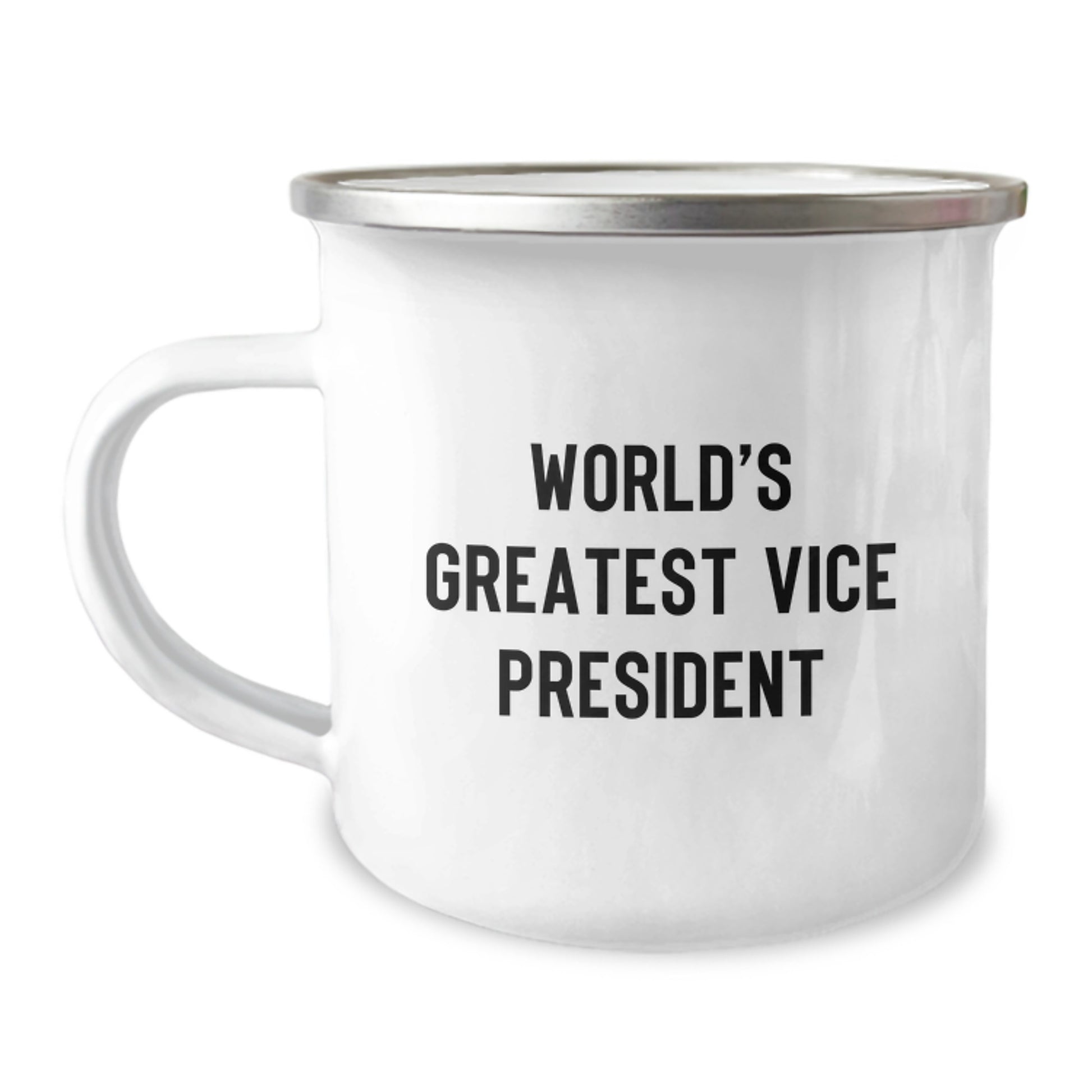 Funny Vice President Gifts from Dad for World's Greatest Vice President Camping Mug, Father's Day Unique Gifts for Vice President Men, Stainless Steel - Image 1