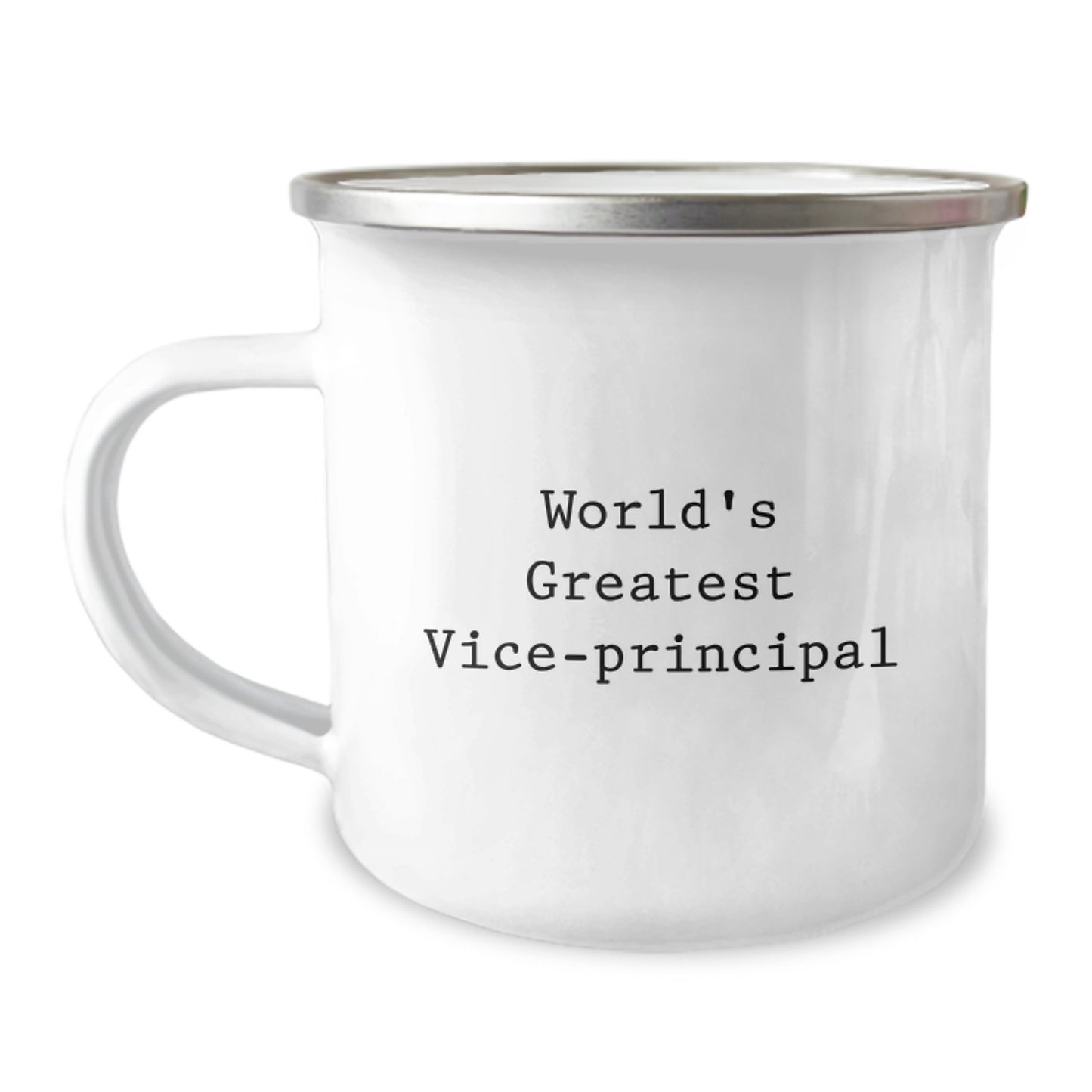 Funny Vice-Principal Gifts, World's Greatest Vice-Principal Quote, Camping Mug for Men, Unique Father's Day Unique Gifts from Family - Image 1