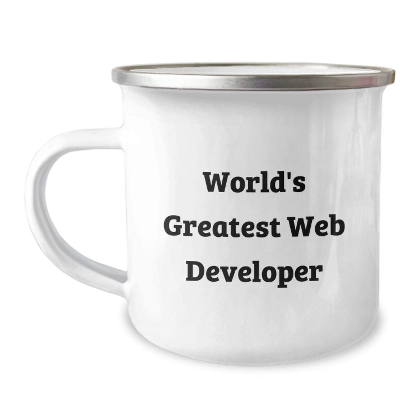 Funny World's Greatest Web Developer Gifts for Dad - Camping Mug for Web Developer Enthusiasts - Father's Day Unique Presents from Husband - Image 1