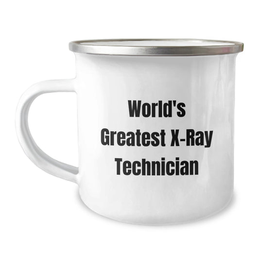 Funny Gifts for X-Ray Technician, World's Greatest Dad Camping Mug, Perfect for Father's Day Unique Gifts from Family - Image 1
