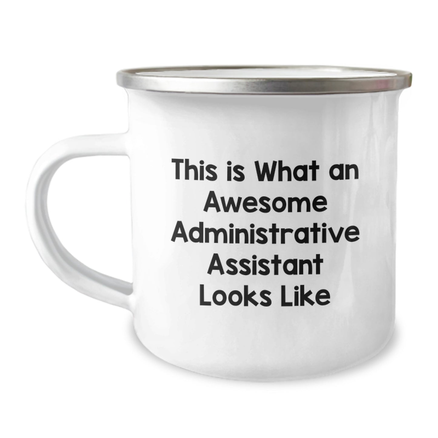 Gifts from Family, Friends, or Coworkers to Administrative Assistant, Funny Camping Mug for Graduation Unique Gifts - Image 1
