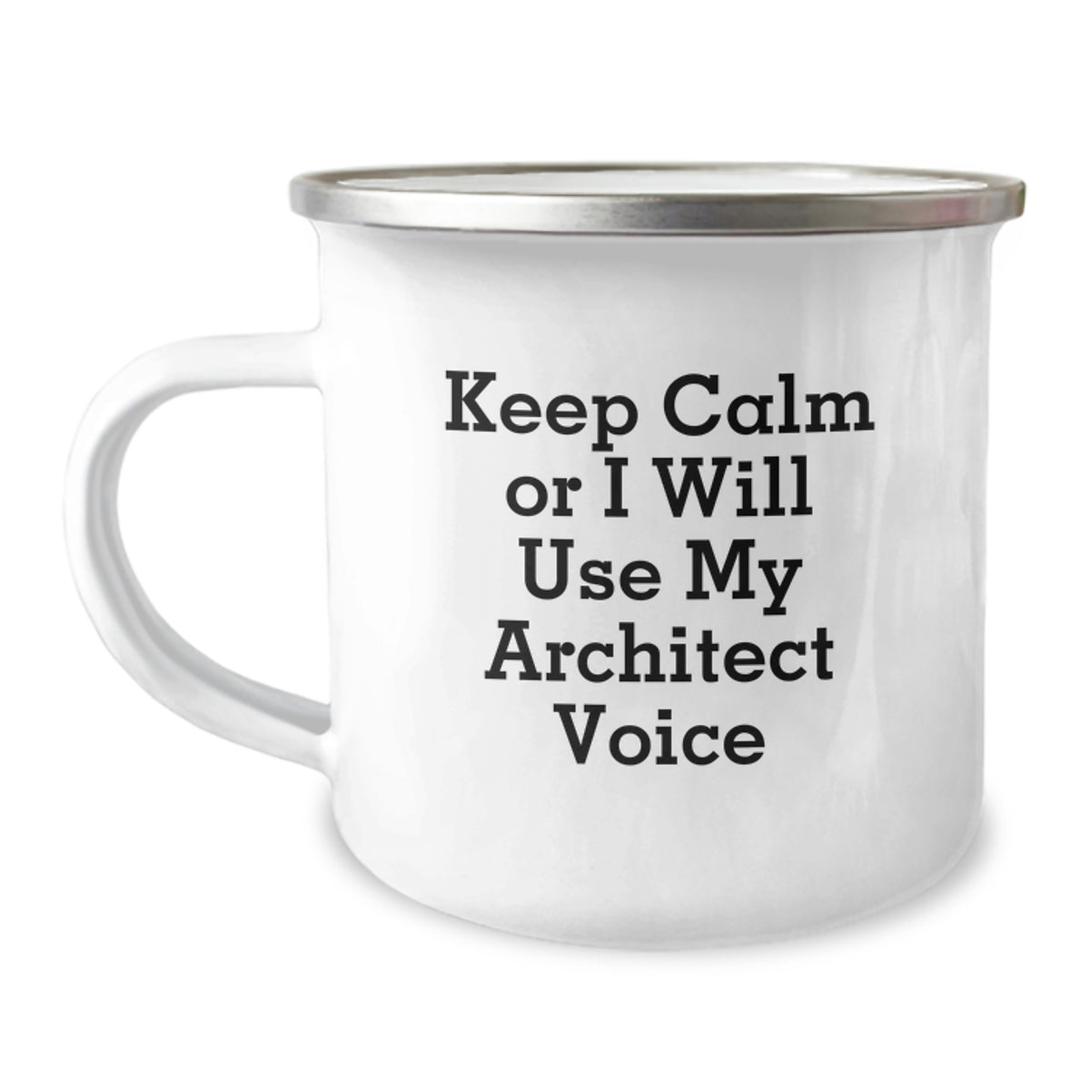 Architect Keepsake Premium Camping Mug for Him - Christmas Gift - Image 1