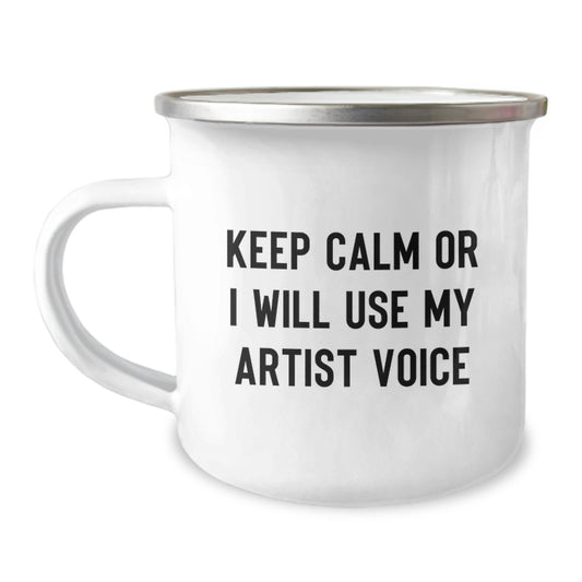Christmas Gift for Roommates - Collectible Keep Calm Artist Voice - Image 1