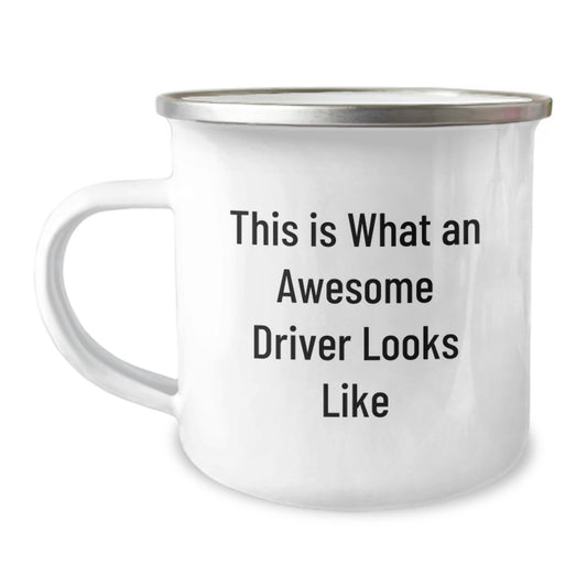 Funny Driver Gifts from Men to Driver Friends on Valentine's Unique Camping Mug - Image 1