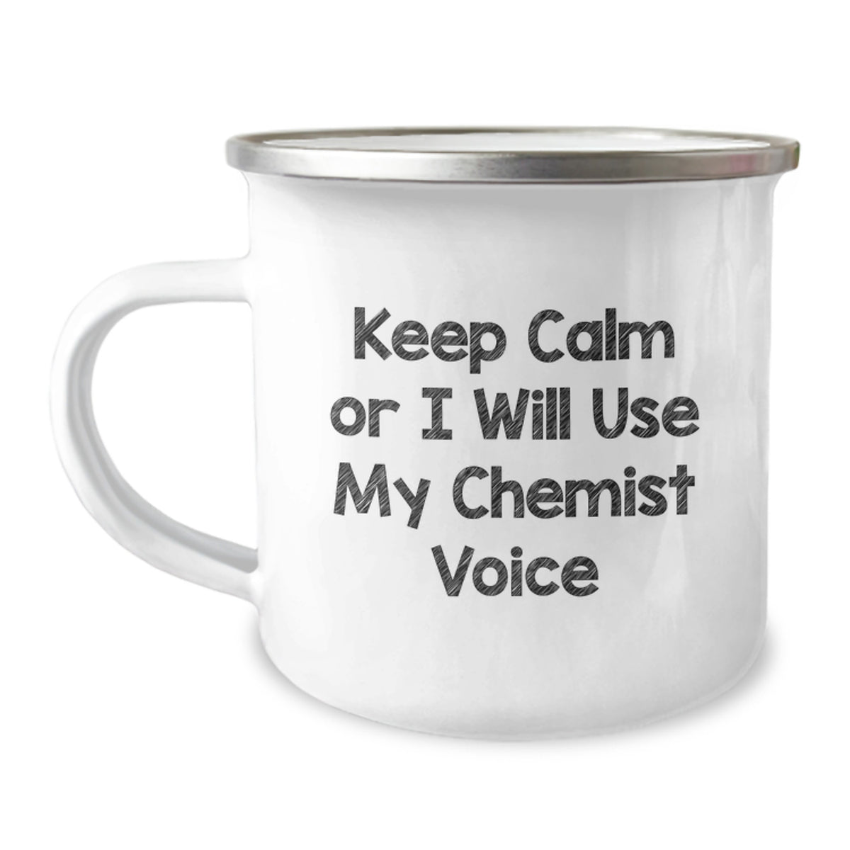 Chemist Gift for Him - Keep Calm Or I Will Use My Chemist Voice Camping - Image 1