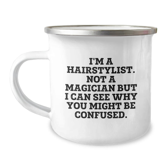 Unique Gifts from Friends to Hairstylists, Funny Hair Salon Graduation Unique Mugs for Men Women Friends Coworkers Family - Image 1