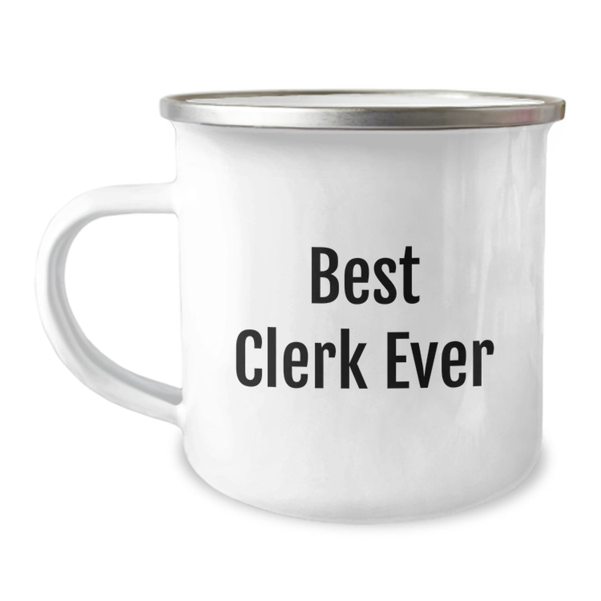 Funny Clerk Gifts for the Best Clerk Ever, Birthday Unique Gifts from Friends, Funny Camping Mug with Inspirational Quote - Image 1