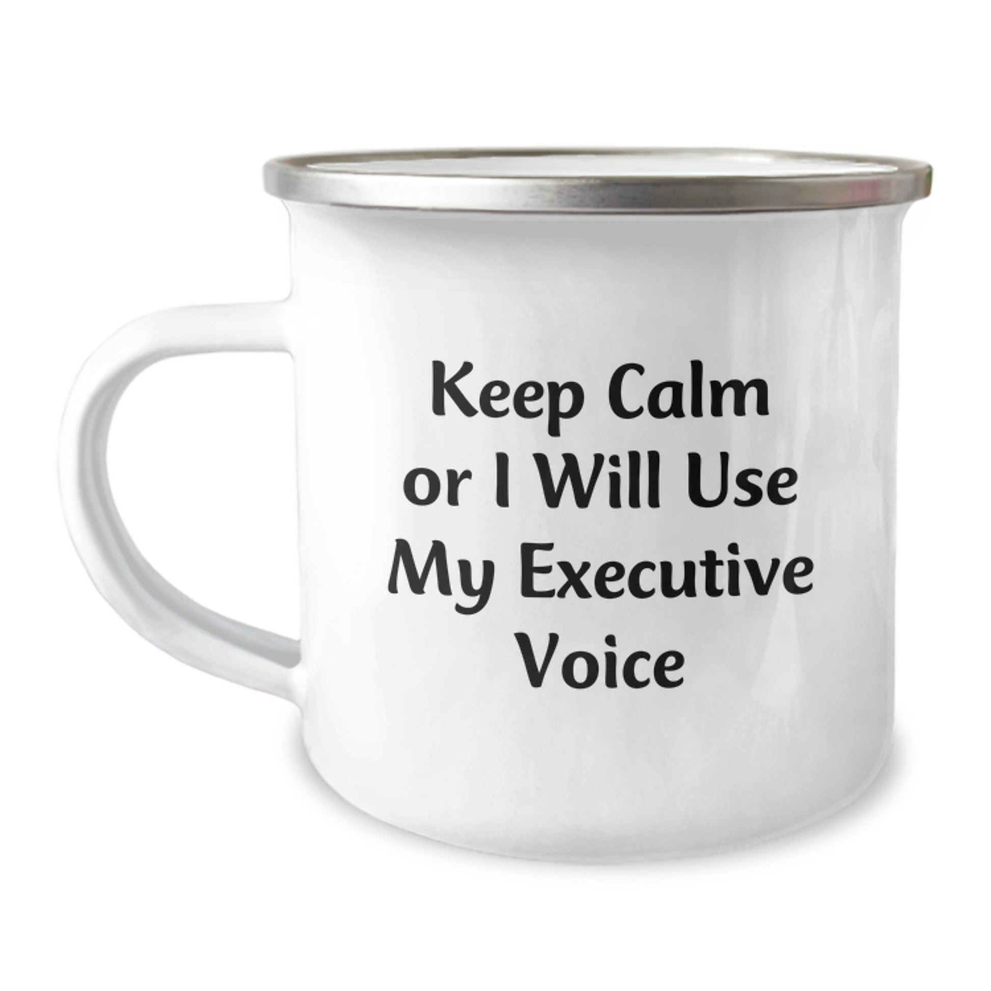 Executive Keeps Calm Camping Mug Gifts for Men Friends Coworkers from Family - Image 1