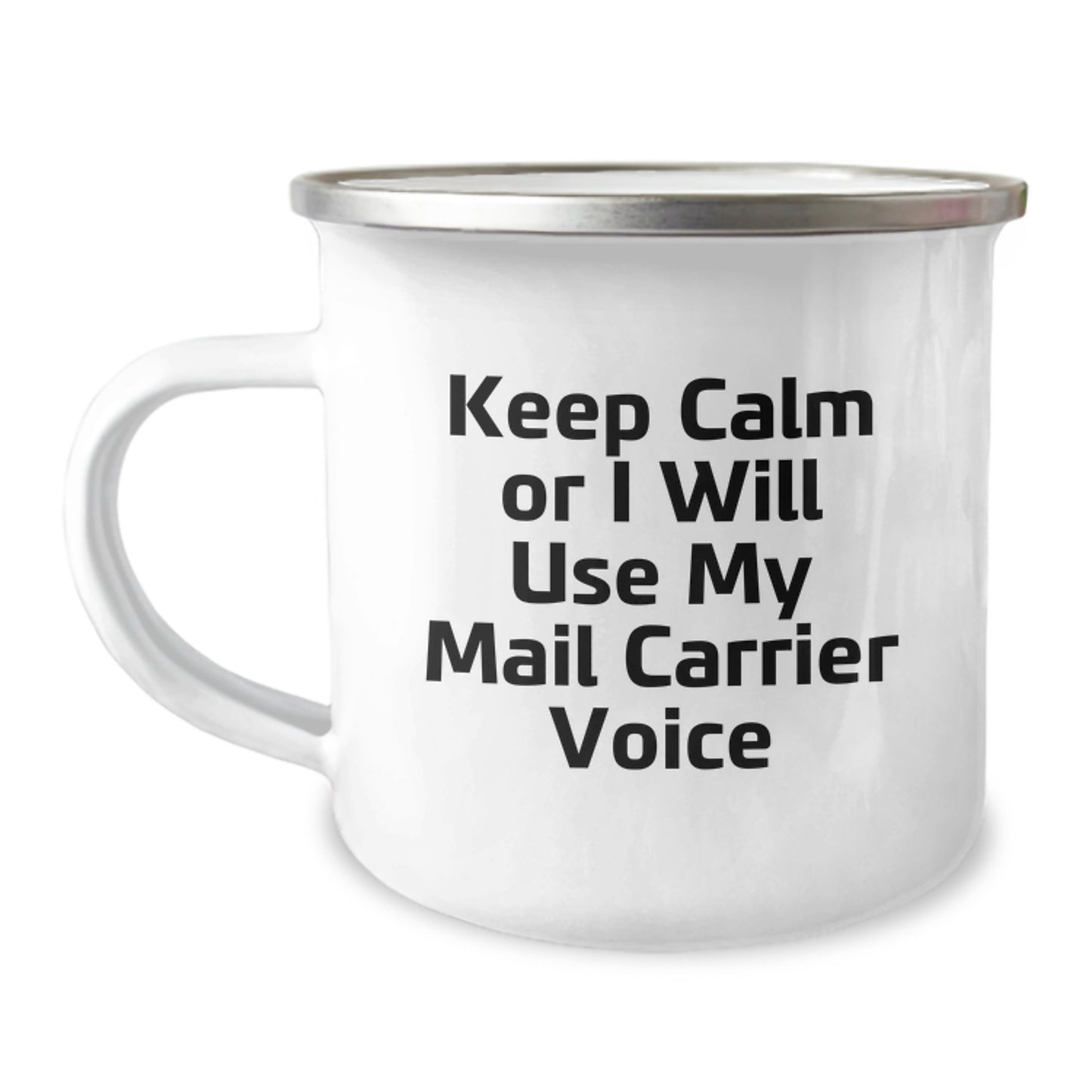 Mail Carrier Keepsake Camping Mug for Him Birthday Gift with Quote - Image 1