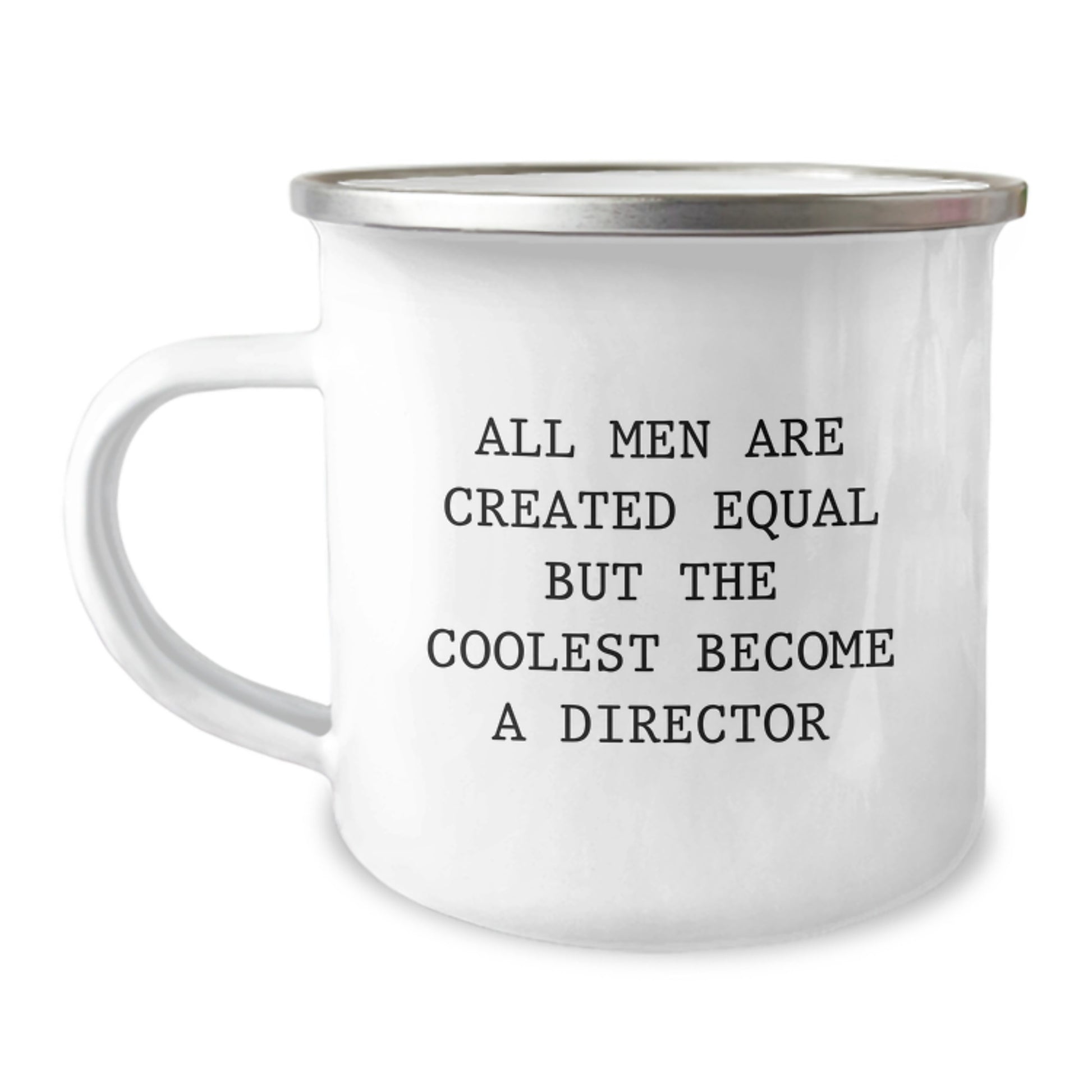 Cool Director Camping Mug – Novelty Sleek Birthday Gift for Friends - Image 1