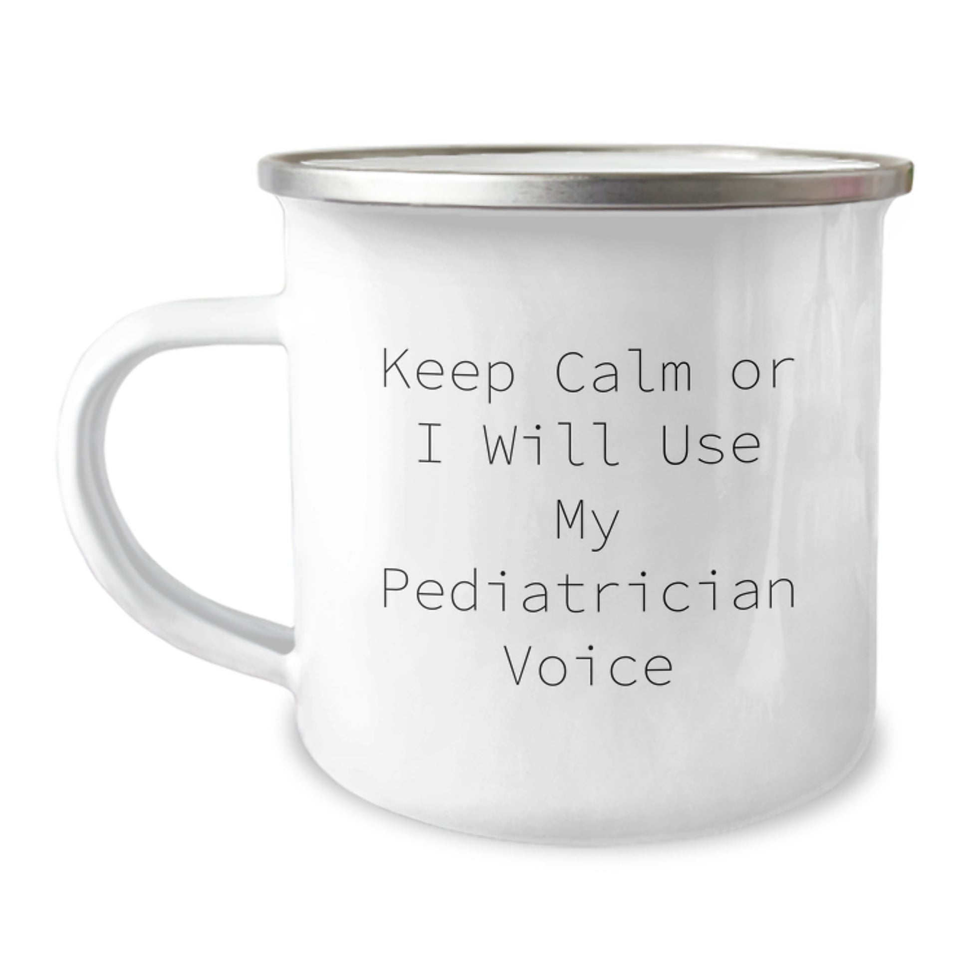 Pediatrician Keepsake Camping Mug for Him Birthday Gift - Image 1
