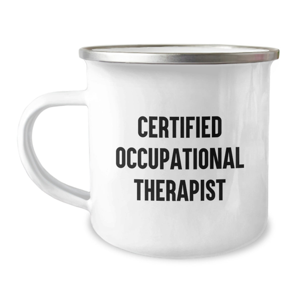 Funny Quote Gifts from Occupational Therapists for Friends Valentine's Unique Camping Mug - Image 1