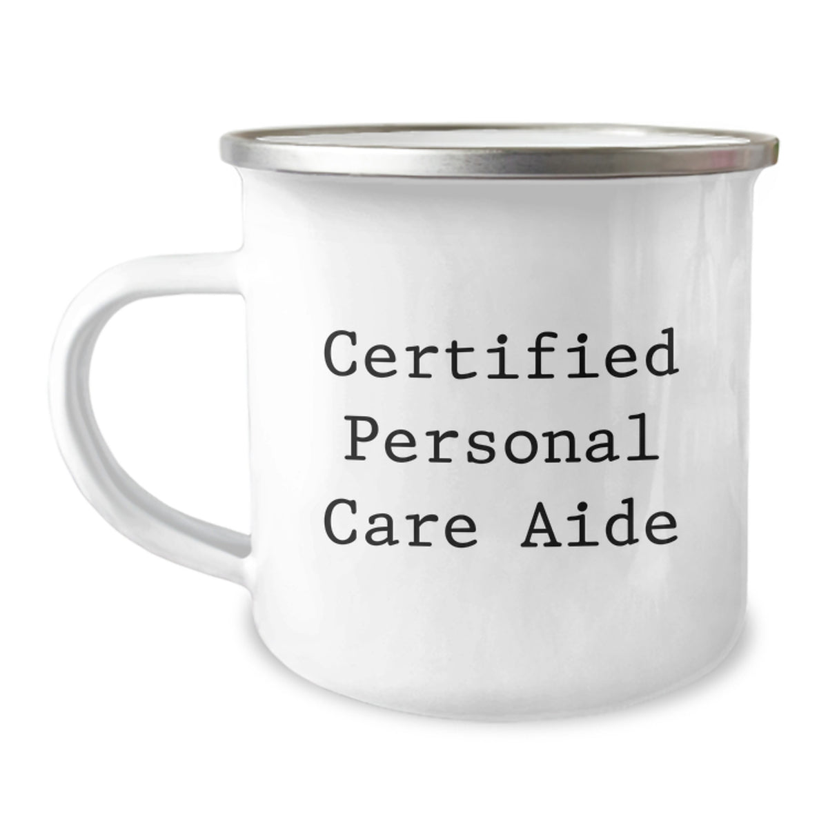 Funny Gifts from Friends for Personal Care Aide Certified - Birthday Unique Mugs for Camping Enthusiasts with Inspirational Quote - Personal Care Aide Gifts Camping Mug - Image 1