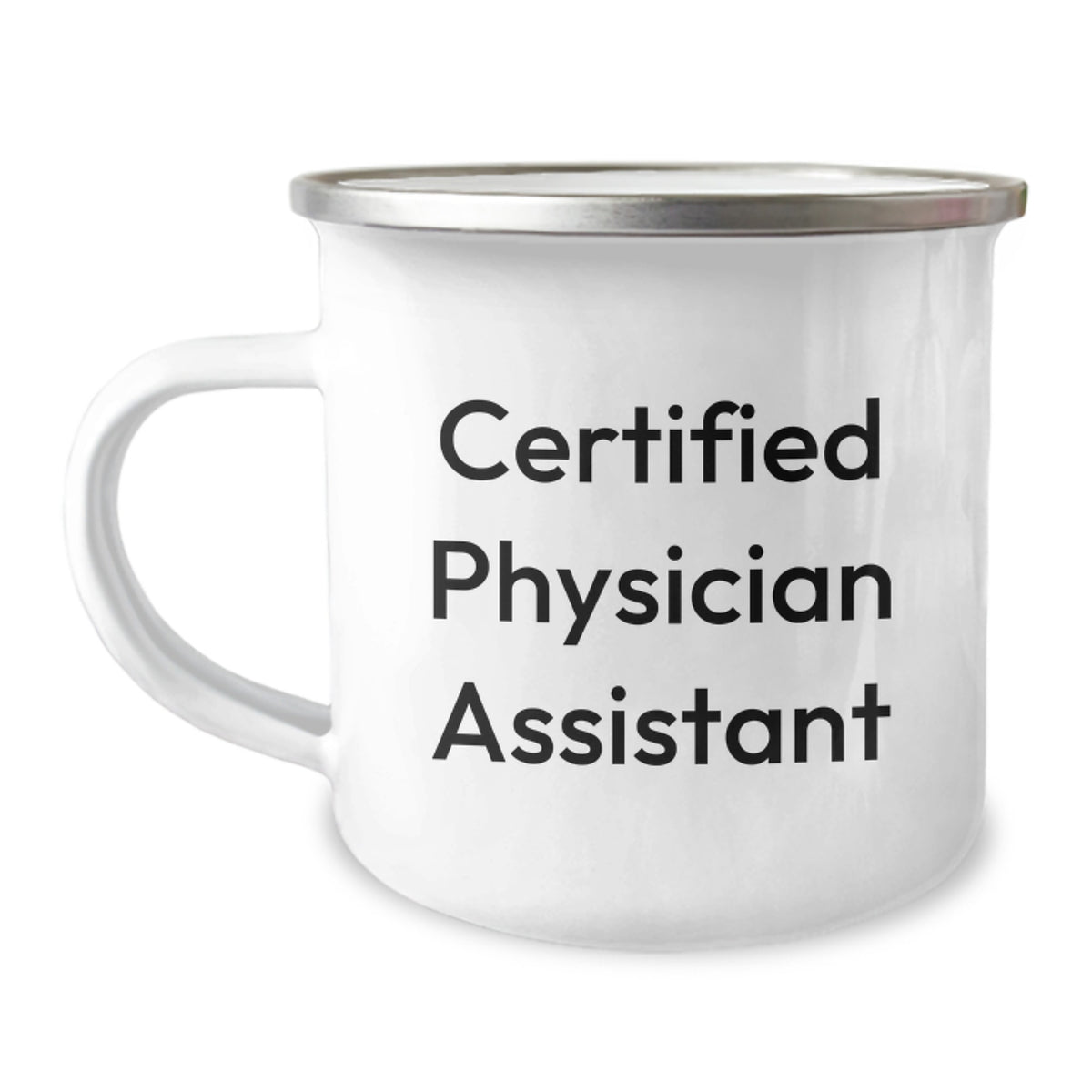 Funny Gifts from Men to Physician Assistant Friends - 'I'm Not a Doctor, But I Play One' Camping Mug for Birthday - Physician Assistant Gifts for PA - Image 1