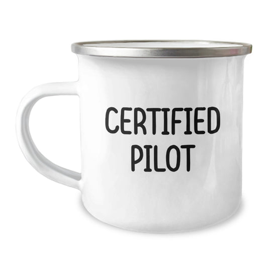 Funny Pilot Birthday Unique Gifts from Friends to Certified Pilot Men - Image 1